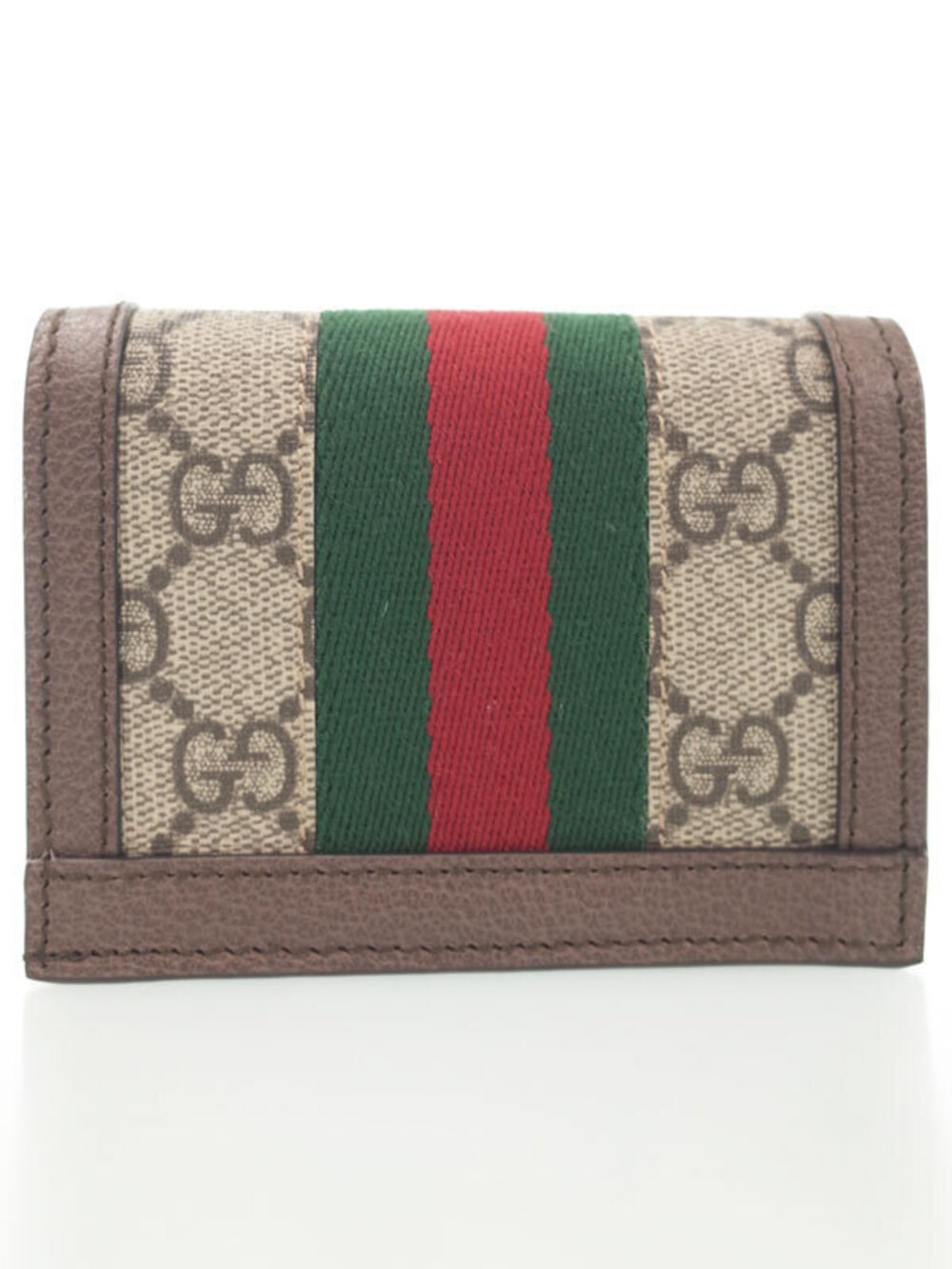 Gucci Ophidia Bi fold Short Wallet GG Black